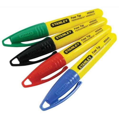 značkovač permanentní mini 1-47-329  STANLEY mix barev 0.01 Kg MTA MAXMIX Sklad14 624531
