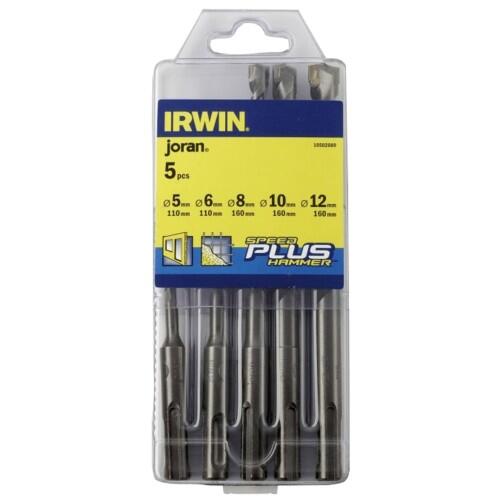 vrták stav. sada SPEEDHAMMER PLUS 5,0-12,0mm 5díl. IRWIN 0.29 Kg MTA MAXMIX Sklad14 471905