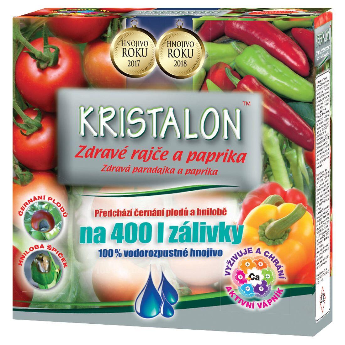 hnojivo Kristalon Zdravé rajče a paprika 0,5kg 0.5 Kg MTA MAXMIX Sklad14 912345