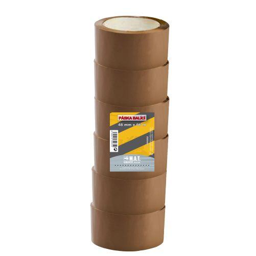 páska balicí 48mmx66m HN (6ks) 0.9 Kg MTA MAXMIX Sklad14 799202