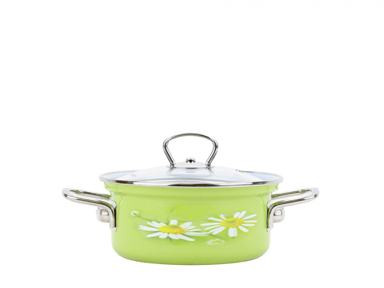 kastrol BELIS DAISY 24cm 4,5l se skleněnou poklicí
