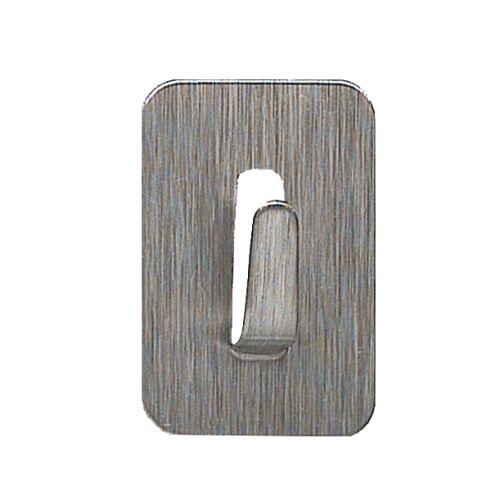 háček samolep.obdél.2,5x3,5cm nerez (4ks) 0.04 Kg MTA MAXMIX Sklad14 581412