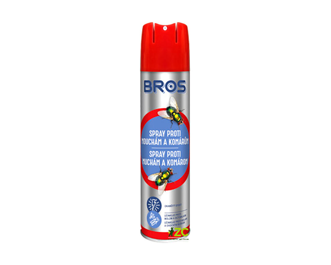 sprej proti mouchám a komárům 400ml  BROS 0.45 Kg MTA MAXMIX Sklad14 919404