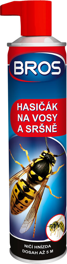 sprej proti vosám a sršňům HASIČÁK 300ml BROS 0.3 Kg MTA MAXMIX Sklad14 919406
