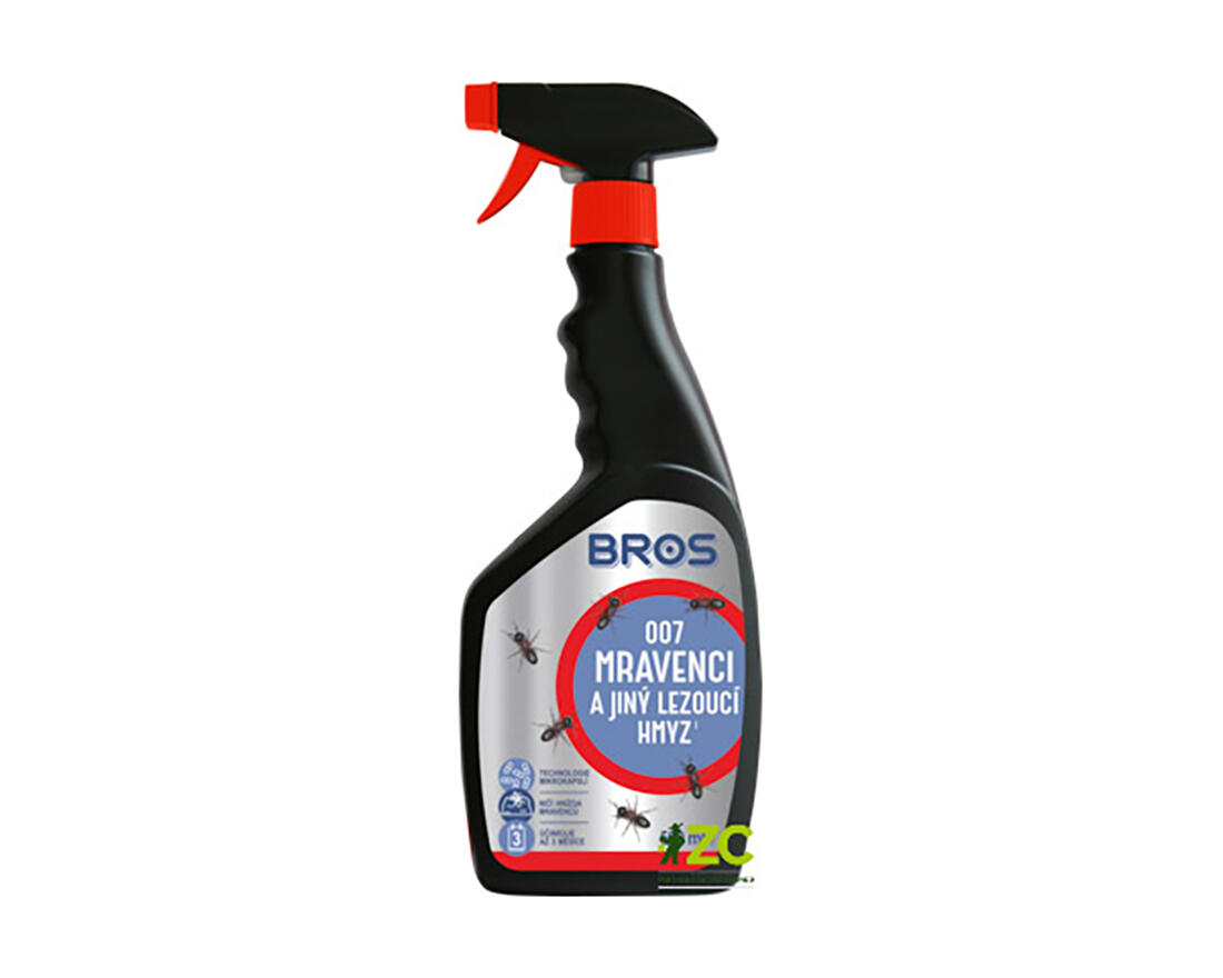 přípravek na mravence a lezoucí hmyz 500ml rozprašovač BROS 0.55 Kg MTA MAXMIX Sklad14 919416