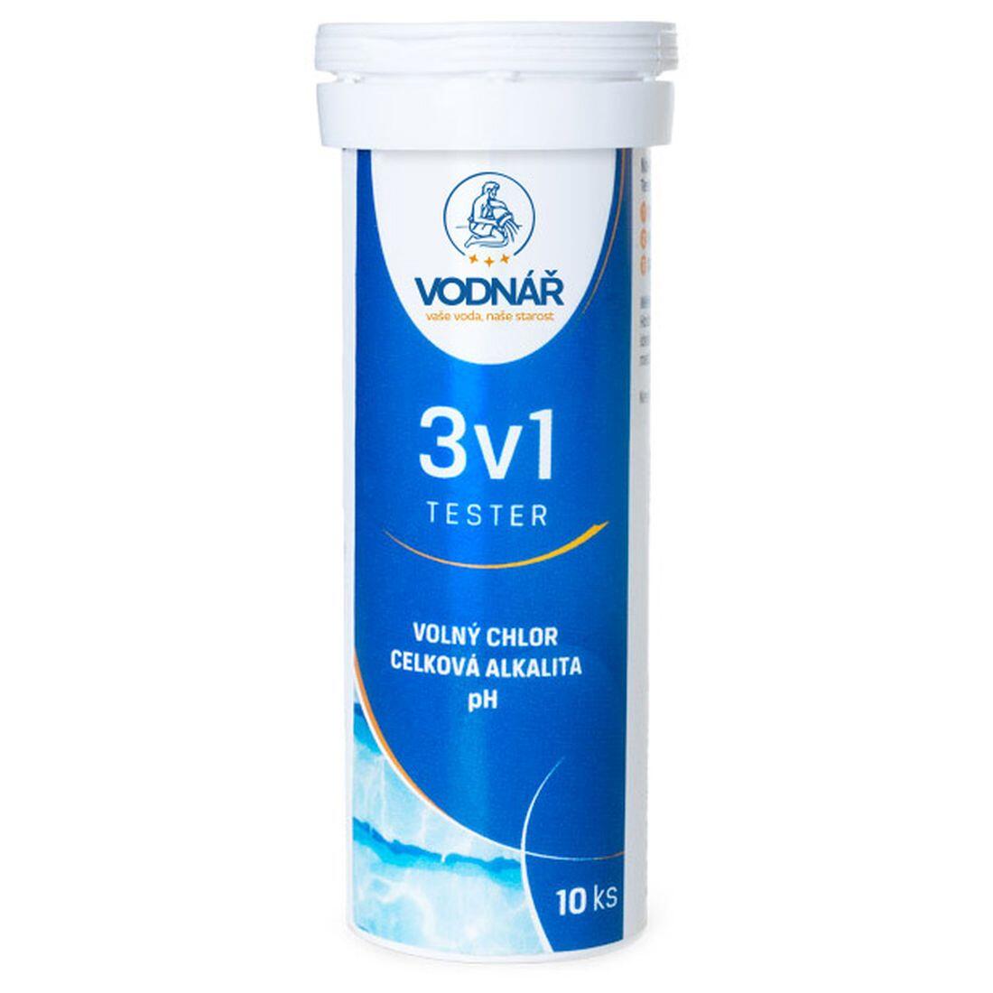 proužky TESTER 3v1 (10ks) VODNÁŘ 0.01 Kg MTA MAXMIX Sklad14 900037
