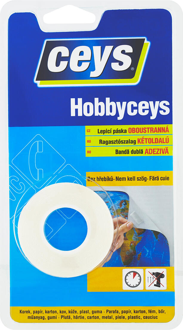 páska oboustr. 15mmx2m HOBBYCEYS 0.03 Kg MTA MAXMIX Sklad14 505457