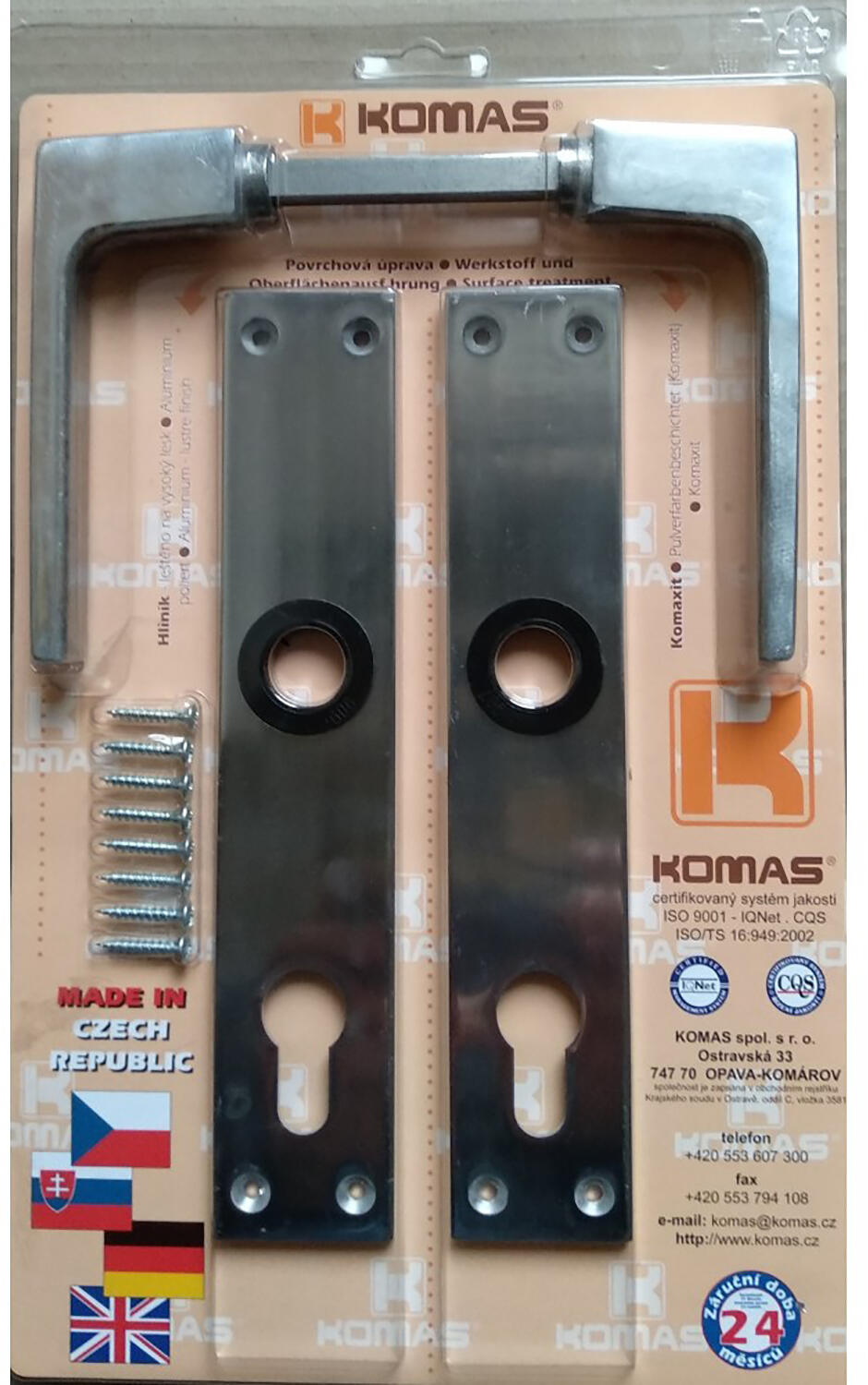 klika se štítem K 488 72/vložka Al  blistr 0.41 Kg MTA MAXMIX Sklad14 497112