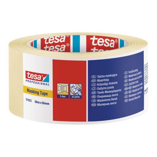 páska krepová 50mmx50m ŽL TESA 0.26 Kg MTA MAXMIX Sklad14 499283