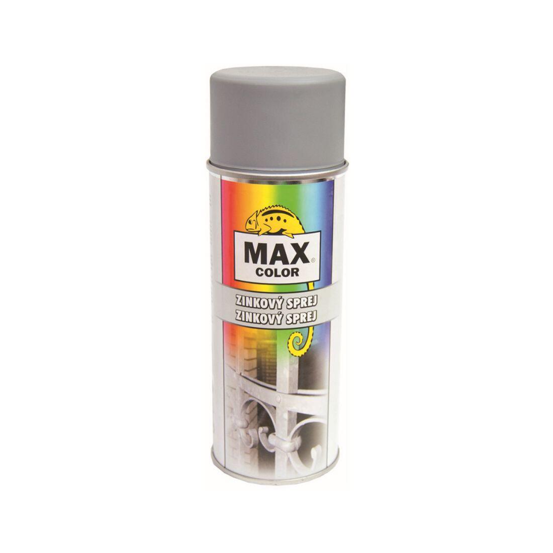 sprej MAX COLOR 400ml zinkový 0.31 Kg MTA MAXMIX Sklad14 825575