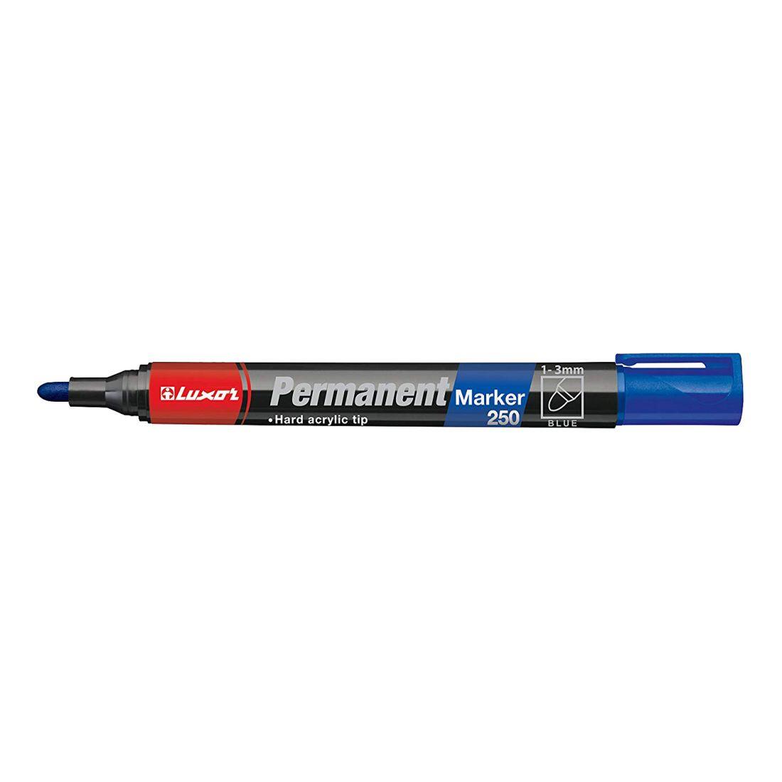 popisovač LUXOR permanent.250 MO kulatý hrot 2-3mm 0.01 Kg MTA MAXMIX Sklad14 310453
