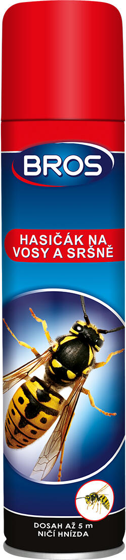 sprej proti vosám a sršňům HASIČÁK 600ml BROS 0.6 Kg MTA MAXMIX Sklad14 919458