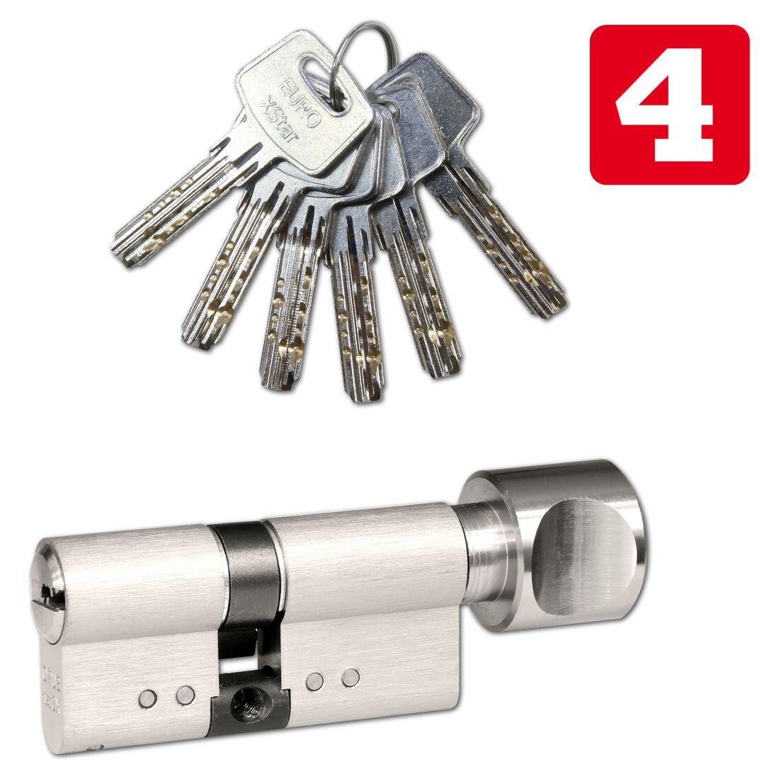 vložka cylindrická 30+35 s knoflíkem 6kl. Ni, 4.třída bezp.RICHTER 0.31 Kg MTA MAXMIX Sklad14 495029