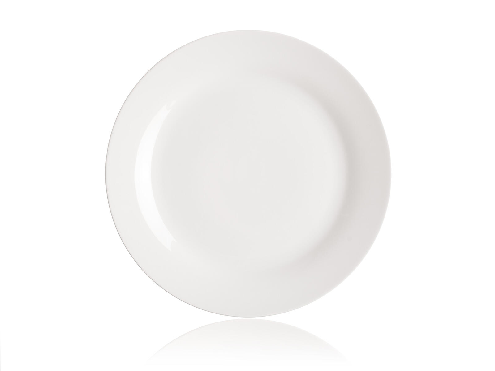 talíř mělký 26,5cm porcelánový BÍ 0.64 Kg MTA MAXMIX Sklad14 369316