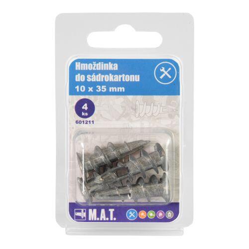 hmoždinka do sádrokartonu kov (4ks) 0.02 Kg MTA MAXMIX Sklad14 601211
