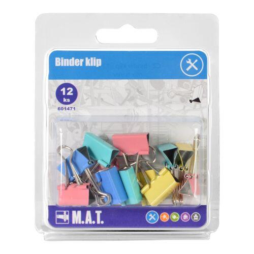 klip BINDER mix barev (12ks) 0.04 Kg MTA MAXMIX Sklad14 601471