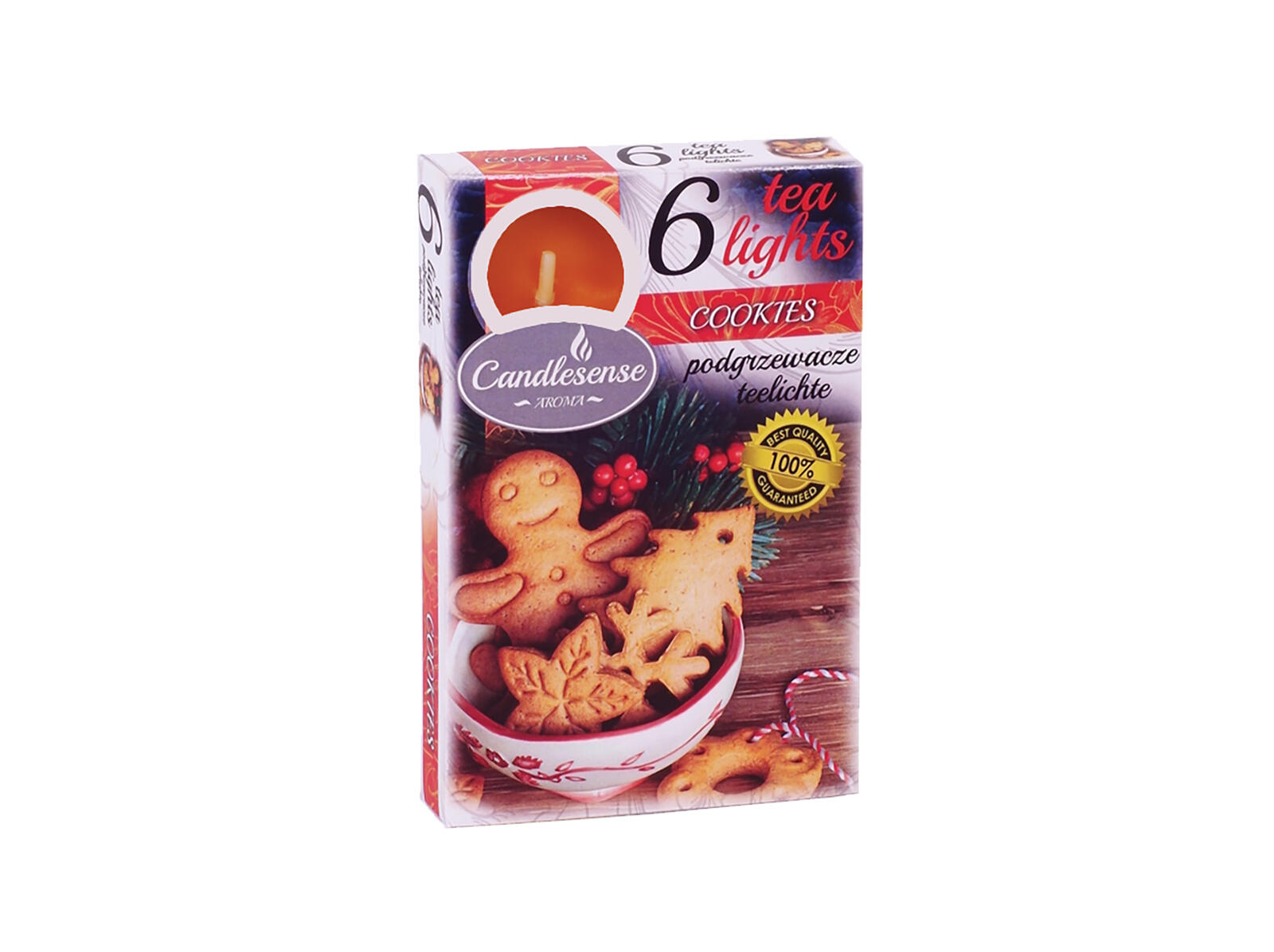 svíčka čajová vonná BABIČČINA KUCHYNĚ (6ks) (hoří 6x3-4hod) 0.07 Kg MTA MAXMIX Sklad14 716105