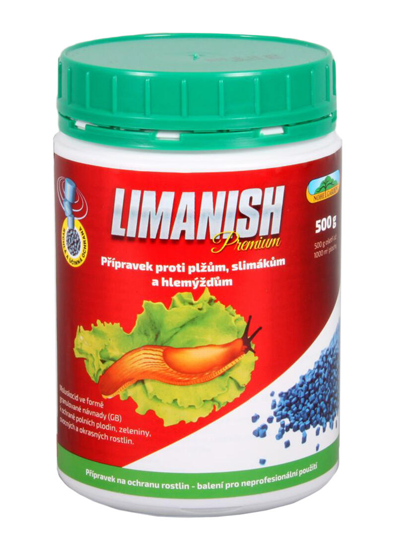 přípravek proti slimákům LIMANISH PREMIUM 500g 0.5 Kg MTA MAXMIX Sklad14 919478