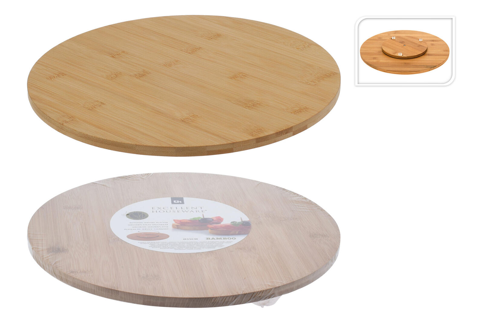 podnos otočný pr.35cm bambus 1.12 Kg MTA MAXMIX Sklad14 385726 8711295777806