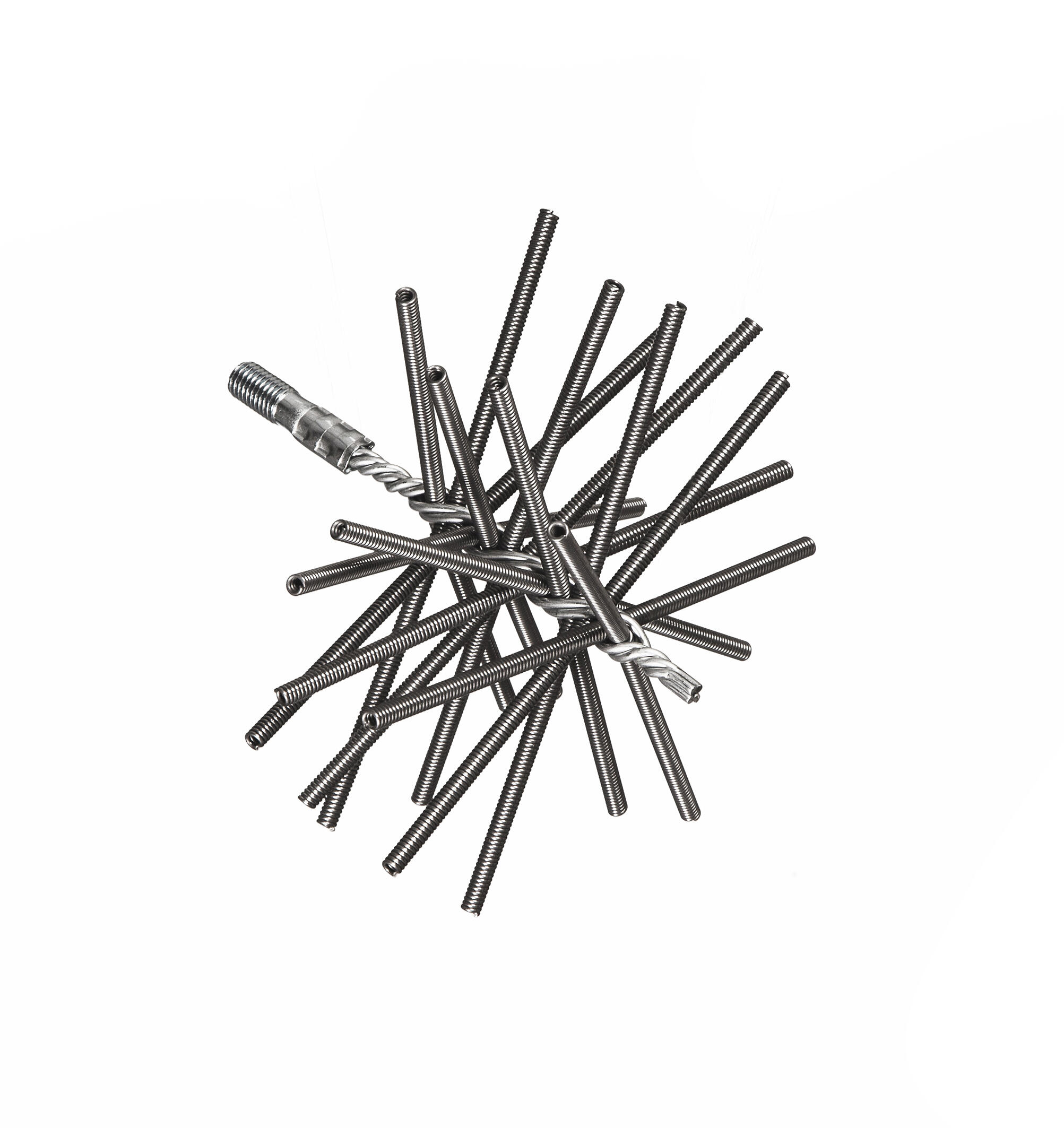 kartáč komínový pružinový 160mm/M12, ocel 0.33 Kg MTA MAXMIX Sklad14 534482