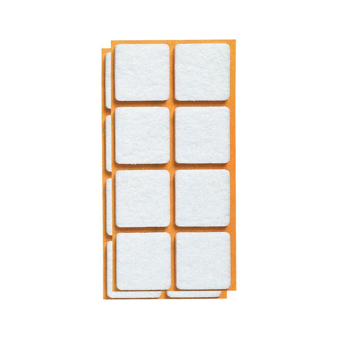 ochrana podlah filcová 25x25mm BÍ (16ks) 0.01 Kg MTA MAXMIX Sklad14 581566