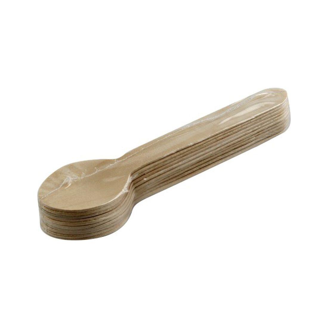 lžíce dřevěná 160mm (10ks) jednorázová 0.27 Kg MTA MAXMIX Sklad14 281591