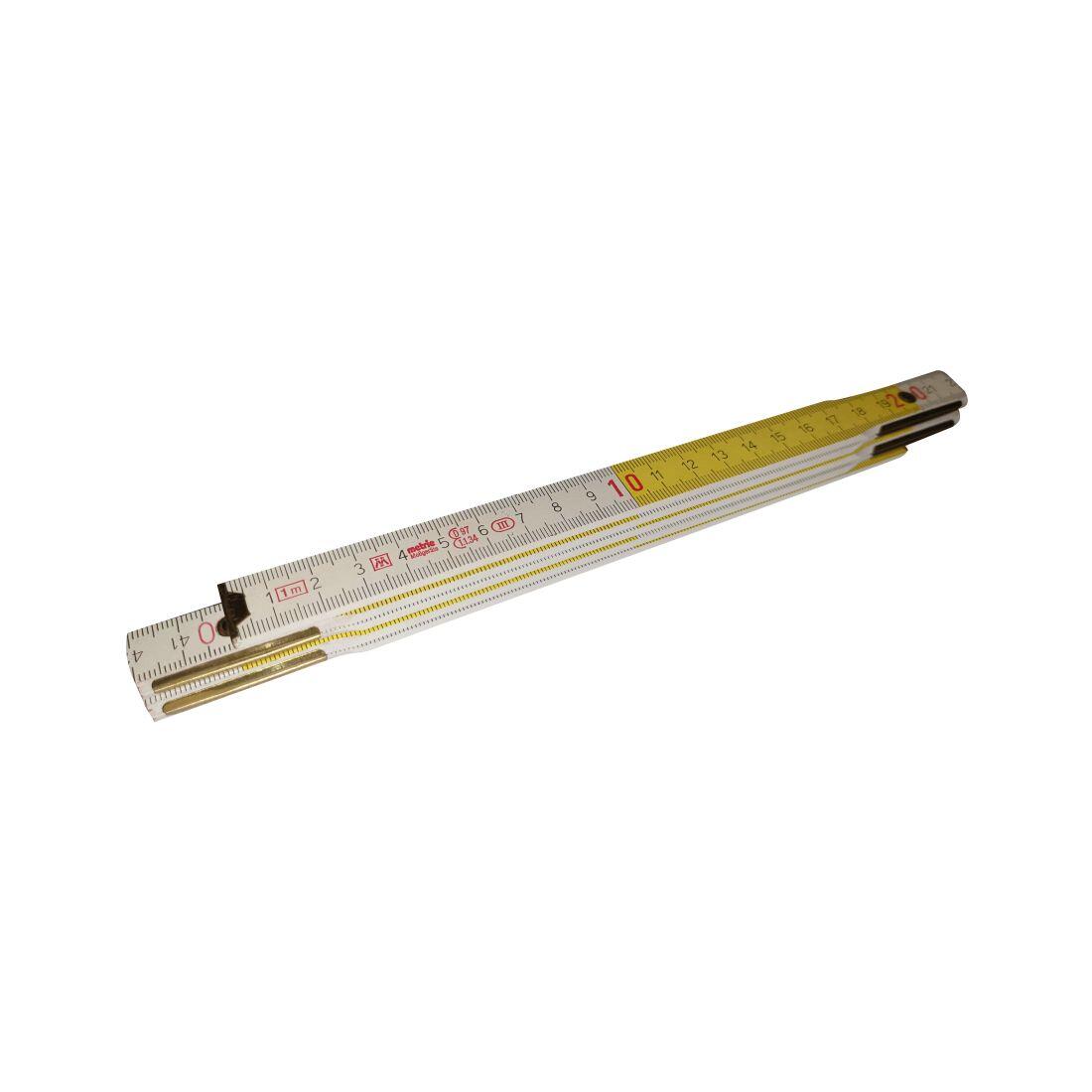 metr skládací dřev. 1m/5 BÍ/ŽL 0.05 Kg MTA MAXMIX Sklad14 531101