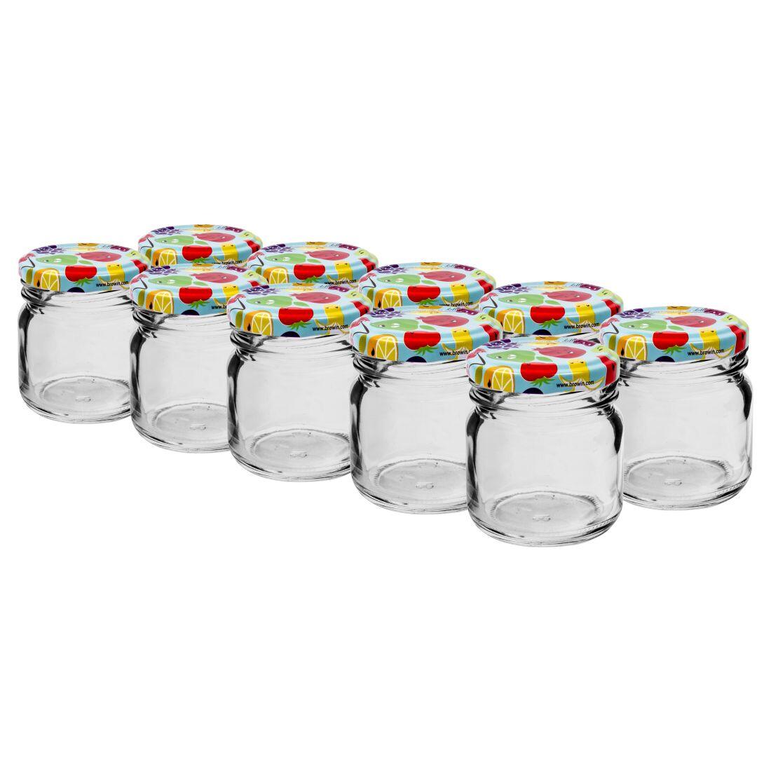 sklenice  40ml s barevným víčkem 43 (10ks) 0.6 Kg MTA MAXMIX Sklad14 330342
