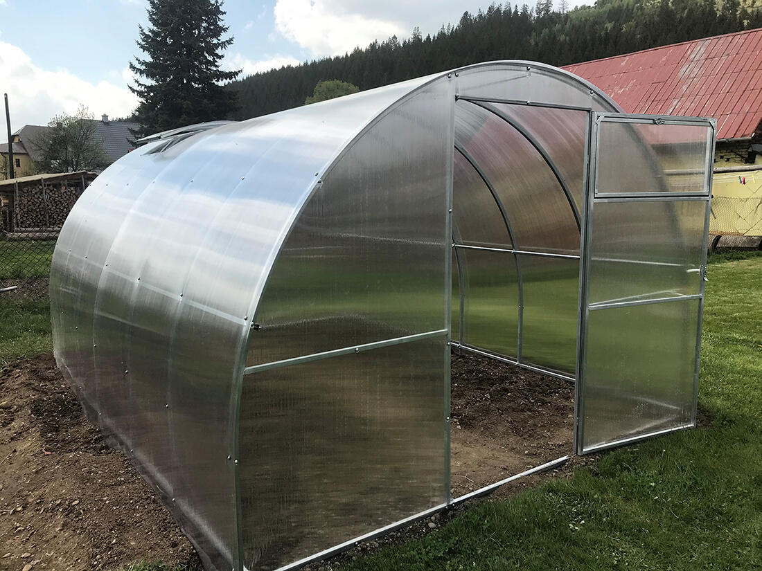 skleník zahr.PRESTIŽ 4x3m oblouk, polykarbonát 58 Kg MTA MAXMIX Sklad14 794905
