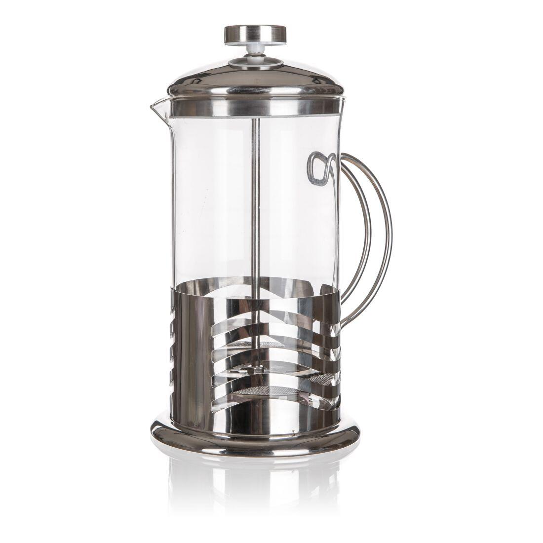 konvice na kávu WAVE 0,6l sklo+nerez 0.42 Kg MTA MAXMIX Sklad14 369659