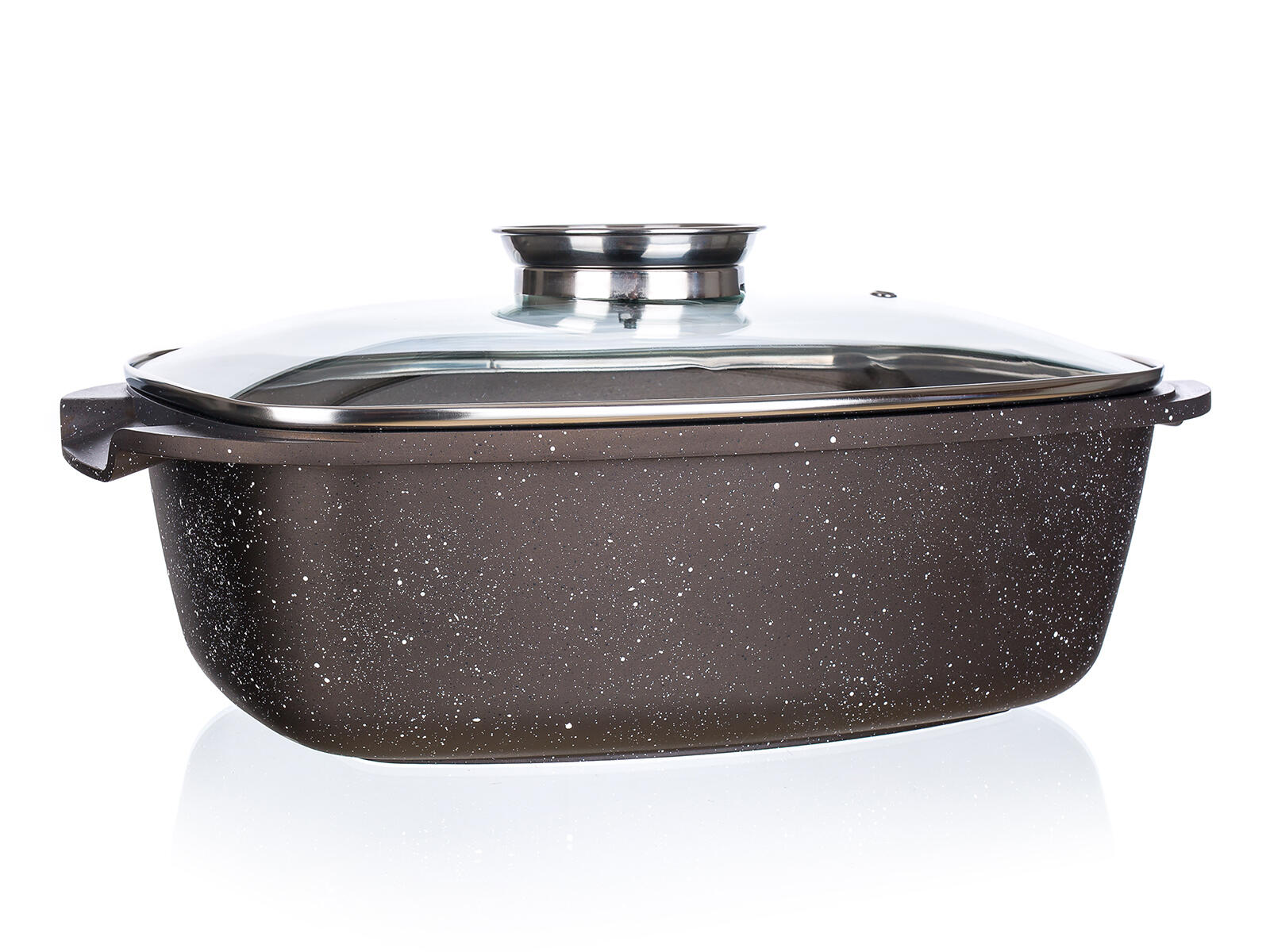 pekáč 39,5x22x11cm nepřiln.povrch PREMIUM Dark Brown s aroma knobe