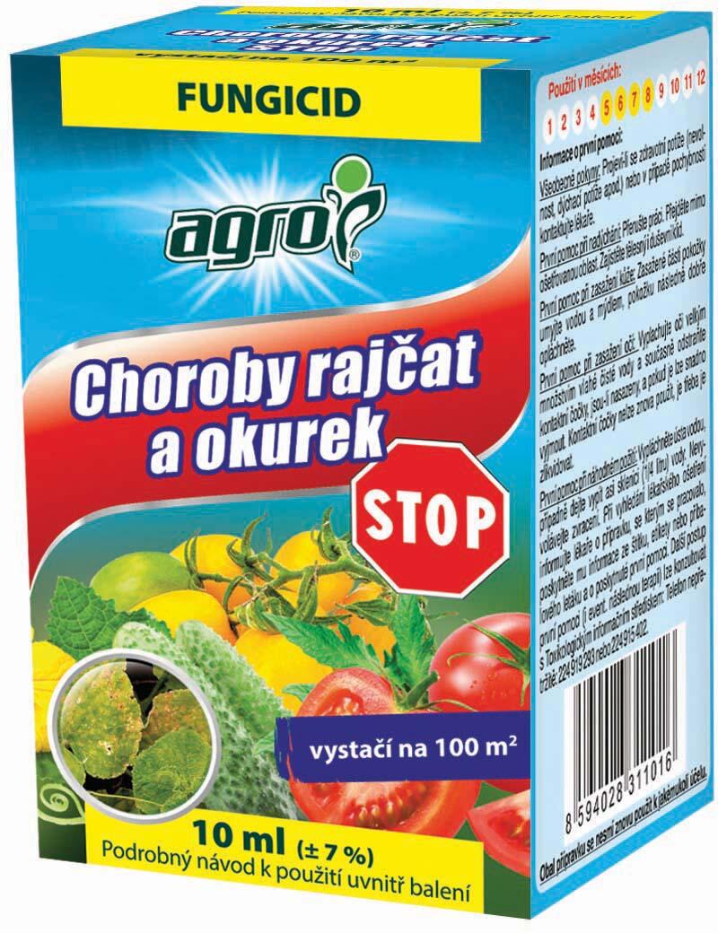 STOP choroby rajčat a okurek 10ml 0.1 Kg MTA MAXMIX Sklad14 912641