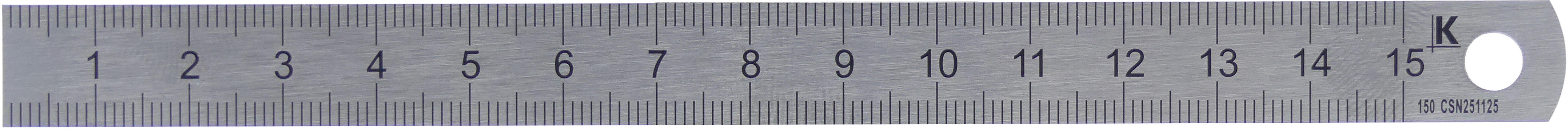 měřítko ocel.  500mm INOX KMITEX slabší 0.04 Kg MTA MAXMIX Sklad14 457039
