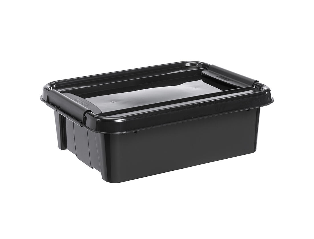 box úložný REC 21l, 51x39x16,9cm s víkem PH ČER 0.95 Kg MTA MAXMIX Sklad14 716919
