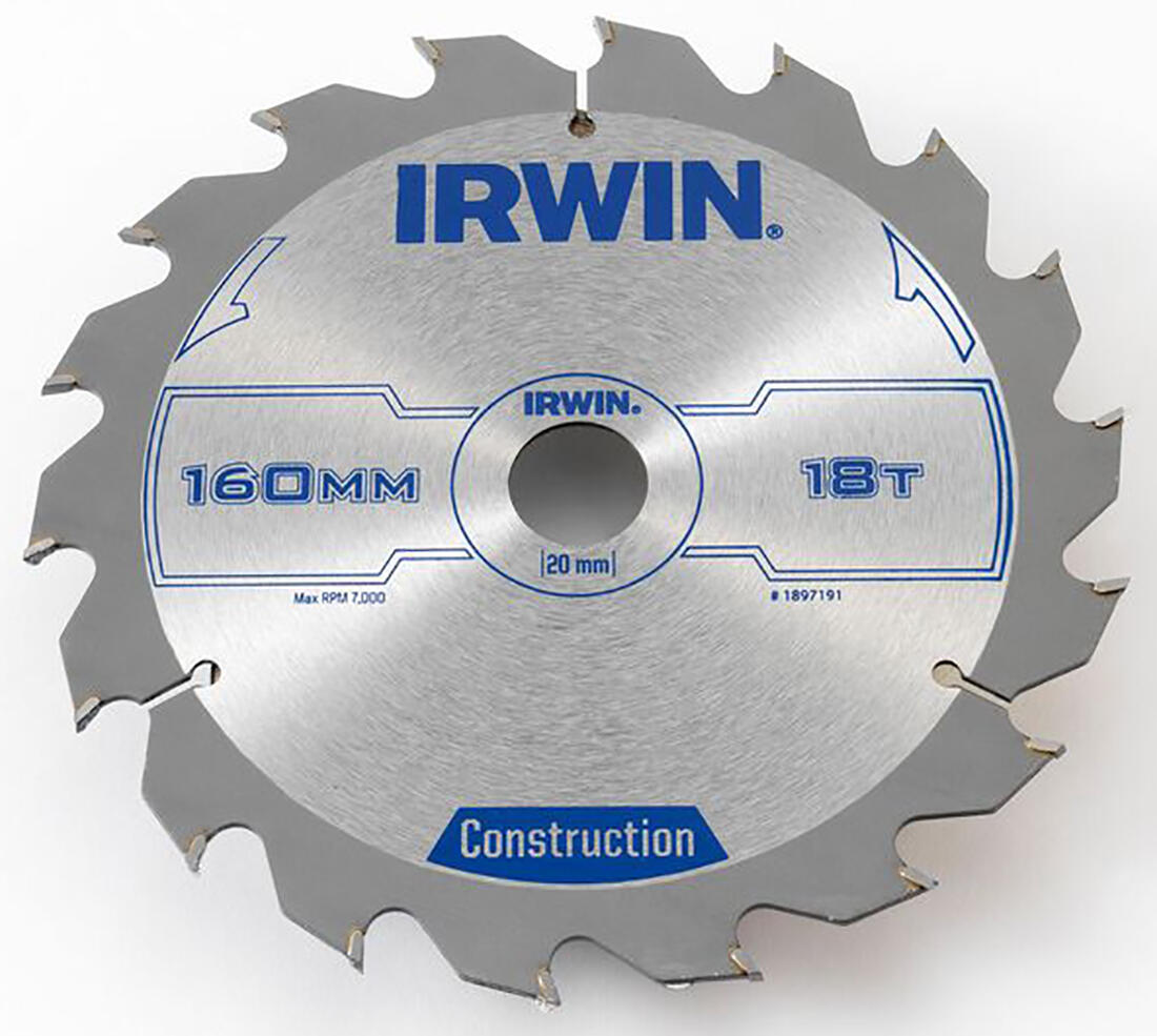 kotouč pil. SK 160x2,5x20/16 z18 IRWIN 0.28 Kg MTA MAXMIX Sklad14 471972