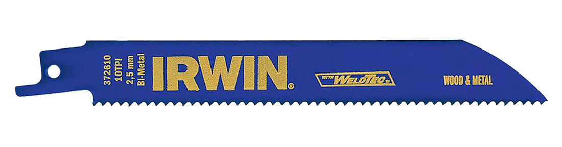 list pil. na kov a dřevo do mečových pil 150mm/10TPI (5ks) IRWIN 0.09 Kg MTA MAXMIX Sklad14 471230