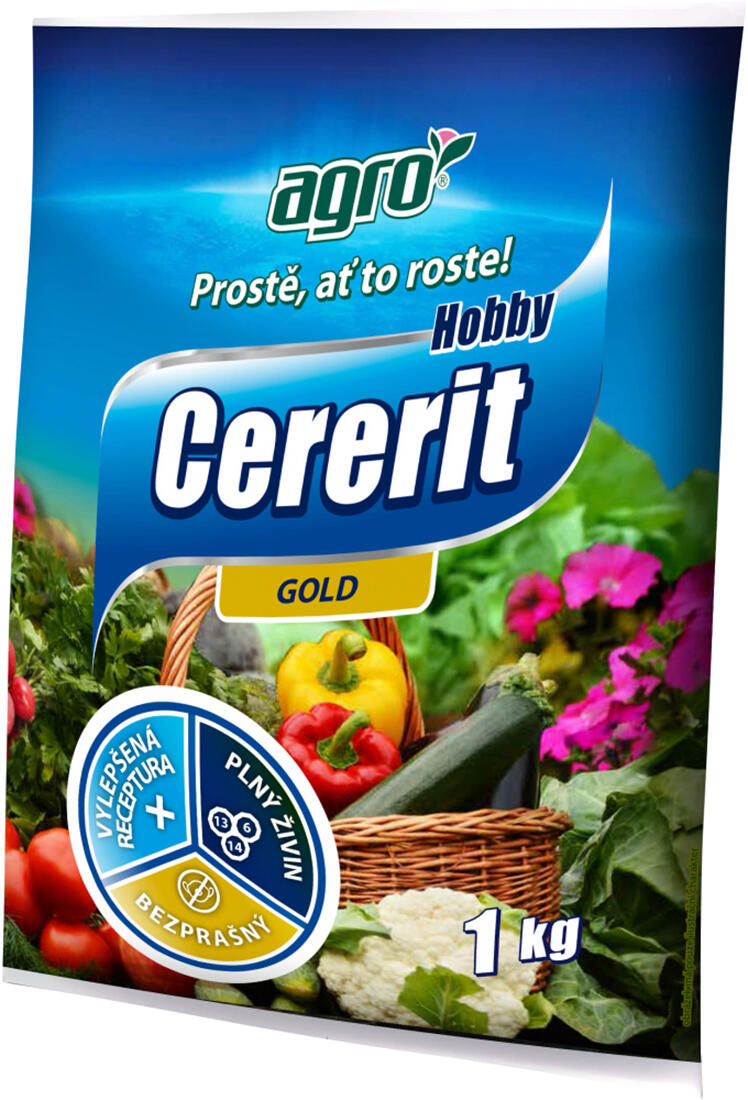 hnojivo Cererit Hobby Gold 1kg AGRO 1 Kg MTA MAXMIX Sklad14 912408