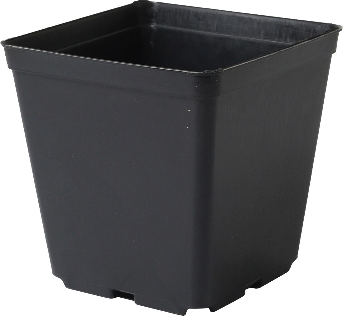 květináč lehčený hranatý  9x9x10cm ČER (10ks) 0.18 Kg MTA MAXMIX Sklad14 910895