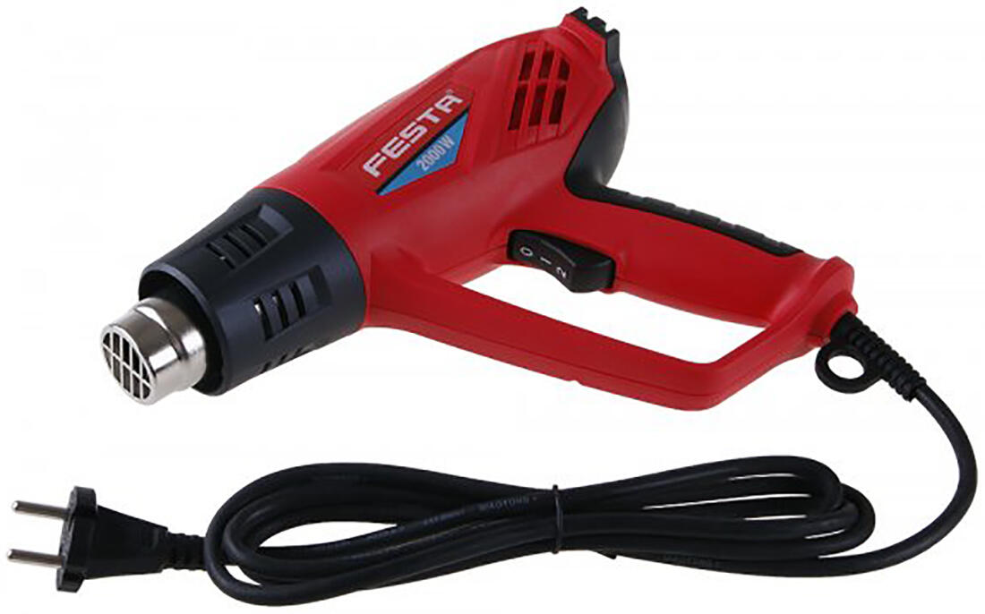 pistole horkovzdušná 2000W, regulace teploty, sada nástavců FESTA 1.05 Kg MTA MAXMIX Sklad14 962111