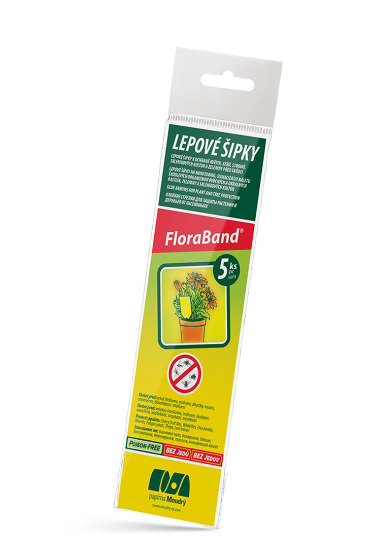 deska lepová šipka Flora band (5ks) 0.02 Kg MTA MAXMIX Sklad14 908713