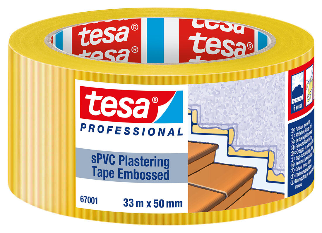 páska maskovací 50mmx33m ŽL na citlivé povrchy, UV 6týdnů TESA 0.29 Kg MTA MAXMIX Sklad14 499307