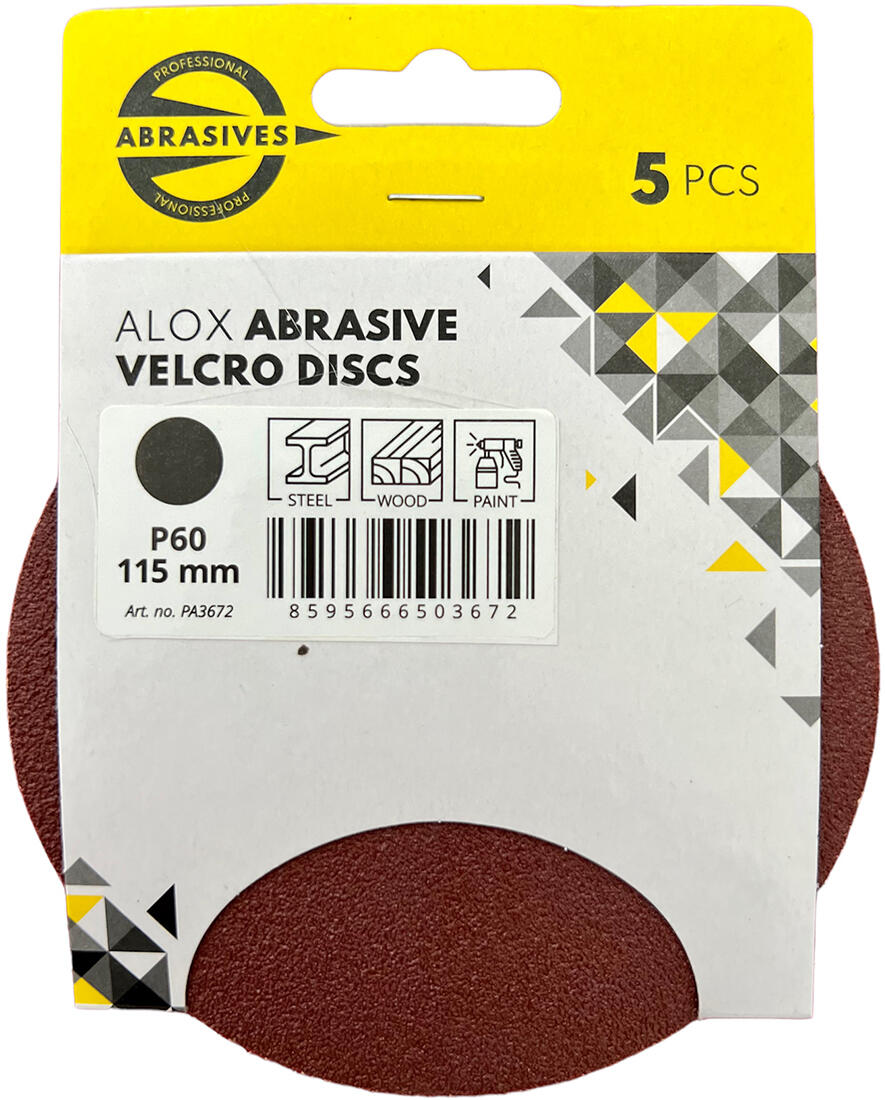 výsek brusný pr. 115mm zr. 60  SZ (5ks) 0.05 Kg MTA MAXMIX Sklad14 530203