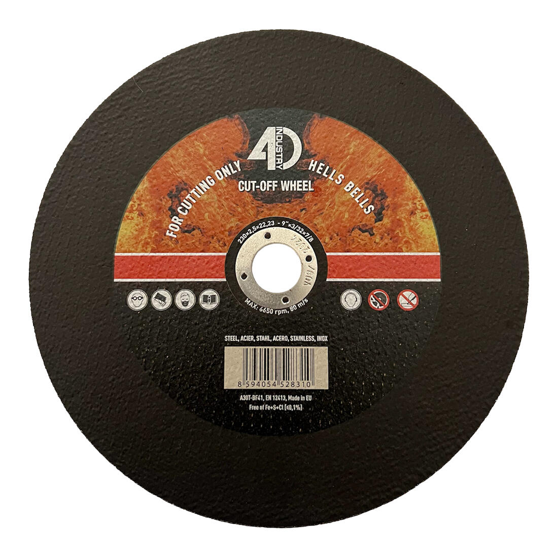 kotouč řez. na ocel a nerez 230x2,5x22,2mm 0.23 Kg MTA MAXMIX Sklad14 530373