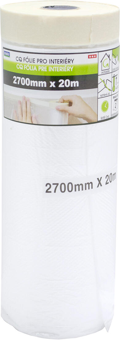 páska krycí interiérová 270cmx17m samolepicí se zakrývací folií 0.43 Kg MTA MAXMIX Sklad14 825589