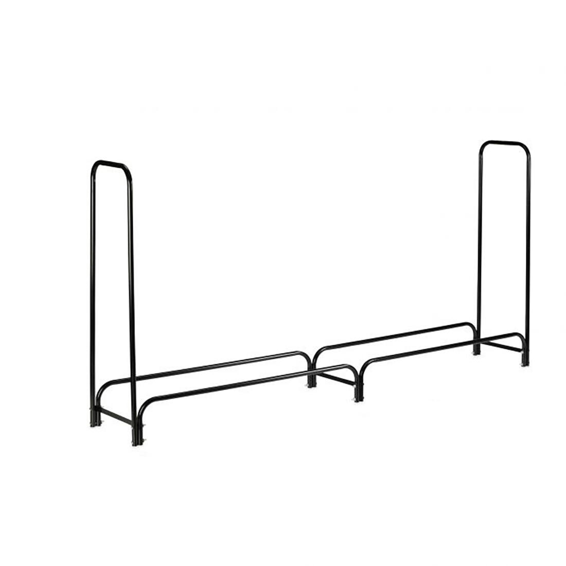 stojan na palivové dřevo 244×38×118cm ČER s plachtou 8.01 Kg MTA MAXMIX Sklad14 791507