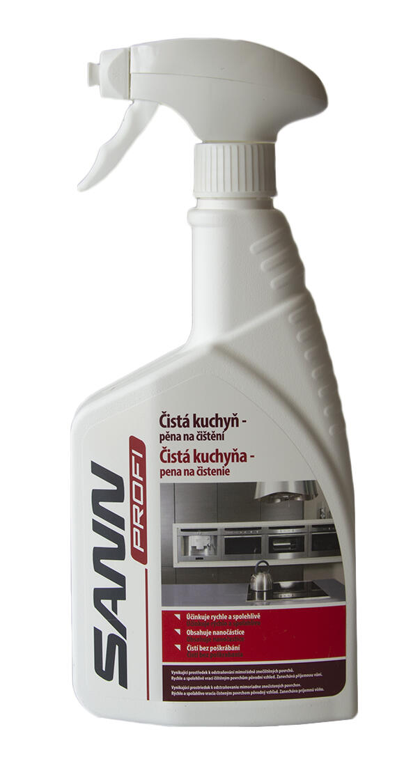 čistič SANN PROFI Čistá kuchyně 500ml pěna 0.5 Kg MTA MAXMIX Sklad14 424191