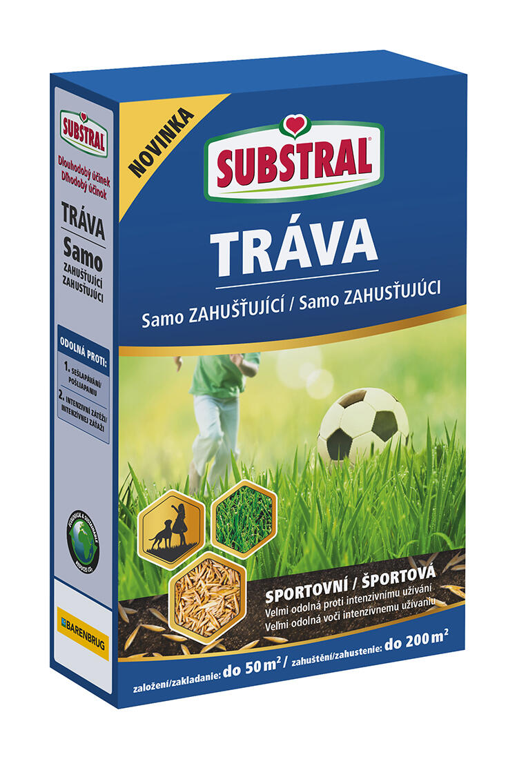 směs travní 1kg samozahušťující sportovní EVERGREEN 1 Kg MTA MAXMIX Sklad14 910764
