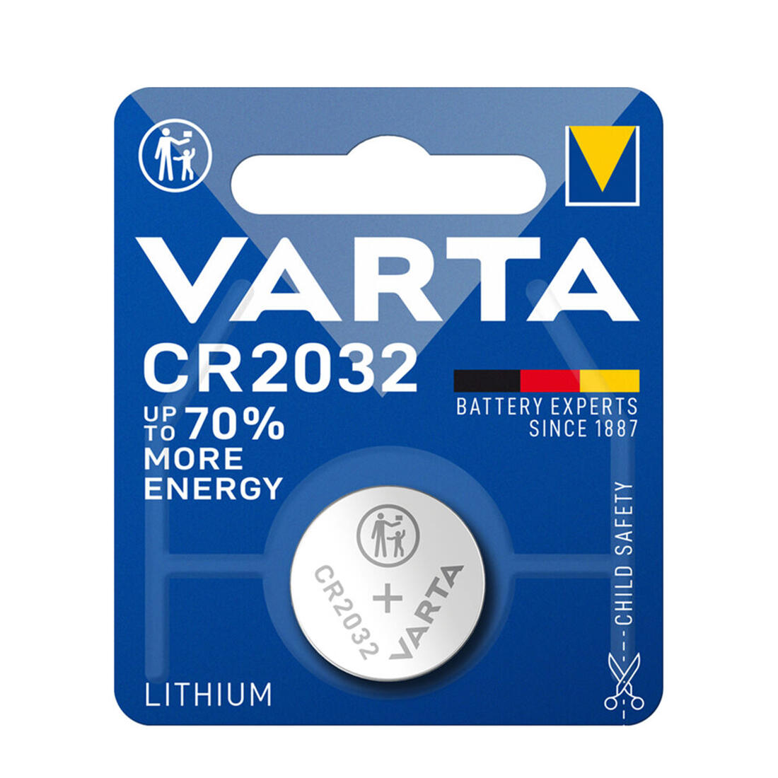 baterie knoflíková CR2032 lithiová VARTA 0.00 Kg MTA MAXMIX Sklad14 129173