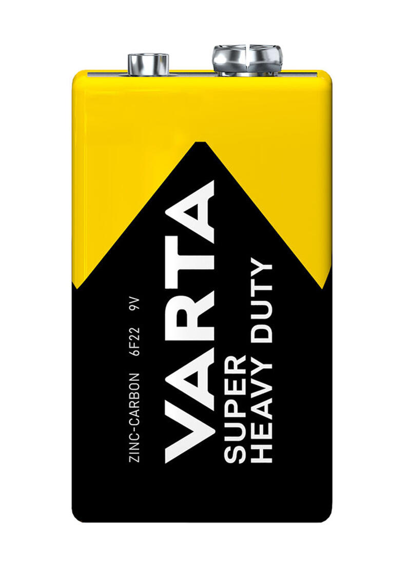 baterie 9V, 6F22 SuperLife Zn VARTA 0.04 Kg MTA MAXMIX Sklad14 129180
