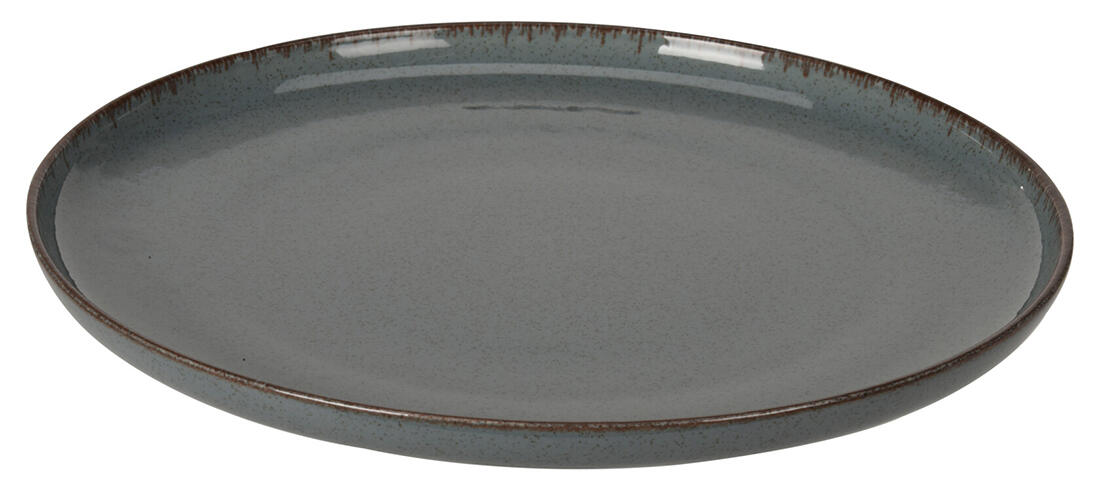 talíř mělký 27cm porcelánový MO tm., HN lem 0.79 Kg MTA MAXMIX Sklad14 386798